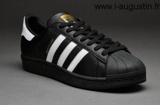 adidas superstar homme blanche et noir